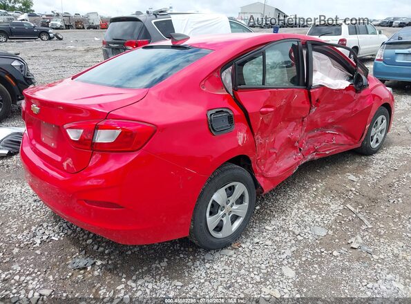 1G1BC5SM3J7200840 2018 CHEVROLET CRUZE Red Հետևի աջ