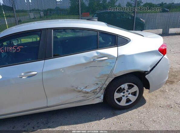1G1BC5SM3J7209859 2018 CHEVROLET CRUZE Silver Vista frontal