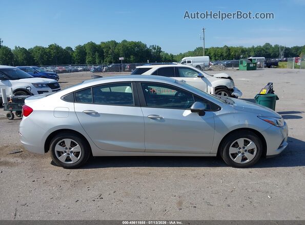 1G1BC5SM3J7209859 2018 CHEVROLET CRUZE Silver Vista interior trasera