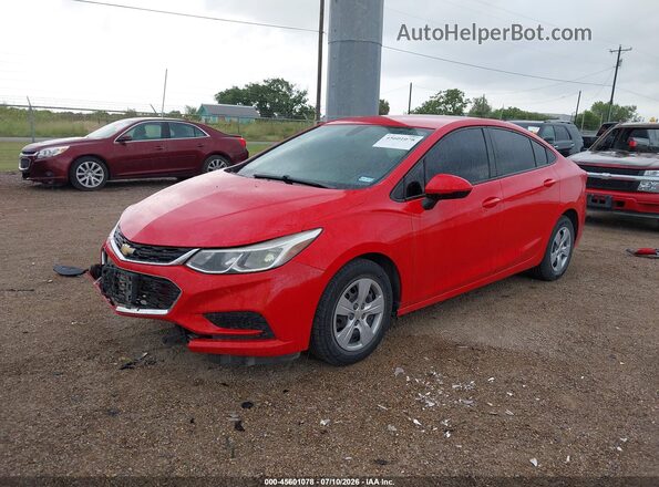 1G1BC5SM3J7211546 2018 CHEVROLET CRUZE Red Front left