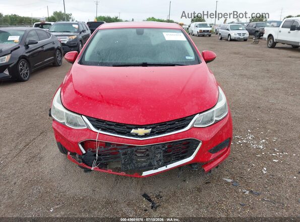 1G1BC5SM3J7211546 2018 CHEVROLET CRUZE Red Rear interior view