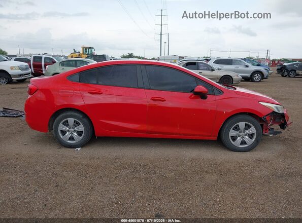 1G1BC5SM3J7211546 2018 CHEVROLET CRUZE Red 360 interior view