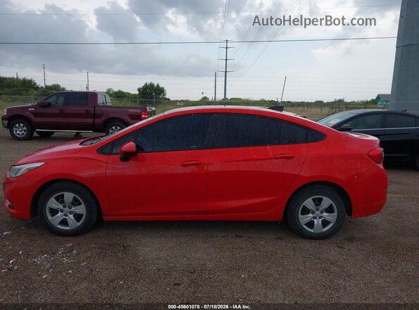 1G1BC5SM3J7211546 2018 CHEVROLET CRUZE Red 