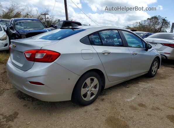 1G1BC5SM4G7253359 2016 CHEVROLET CRUZE Silver Rear right