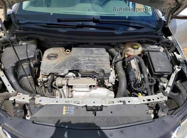 1G1BC5SM4G7253359 2016 CHEVROLET CRUZE Silver Rear interior view