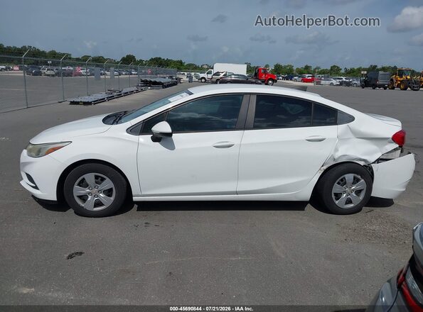 1G1BC5SM4H7120912 2017 CHEVROLET CRUZE White Սալոնի 360 աստիճան տեսք