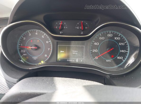 1G1BC5SM4H7120912 2017 CHEVROLET CRUZE White Հետևի նստատեղերի տեսք