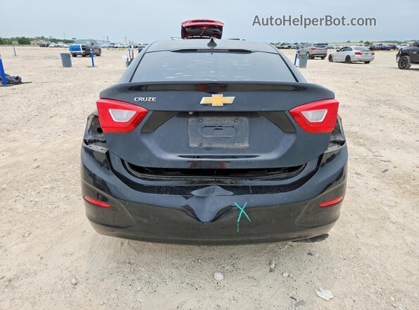 1G1BC5SM4H7181466 2017 CHEVROLET CRUZE Black Вид ззаду