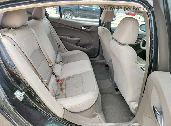 1G1BC5SM4H7181466 2017 CHEVROLET CRUZE Black Вид задніх сидінь