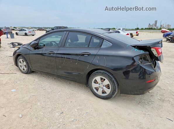 1G1BC5SM4H7181466 2017 CHEVROLET CRUZE Black Задня ліва чверть