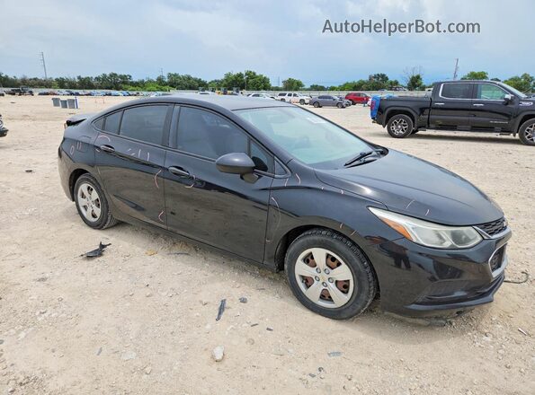 1G1BC5SM4H7181466 2017 CHEVROLET CRUZE Black Передня права чверть