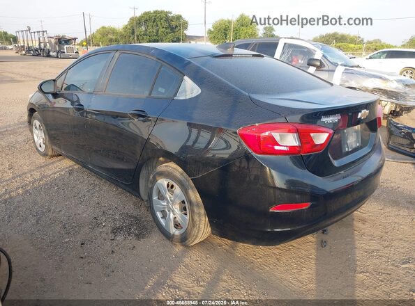 1G1BC5SM4H7269479 2017 CHEVROLET CRUZE Black Tył lewy