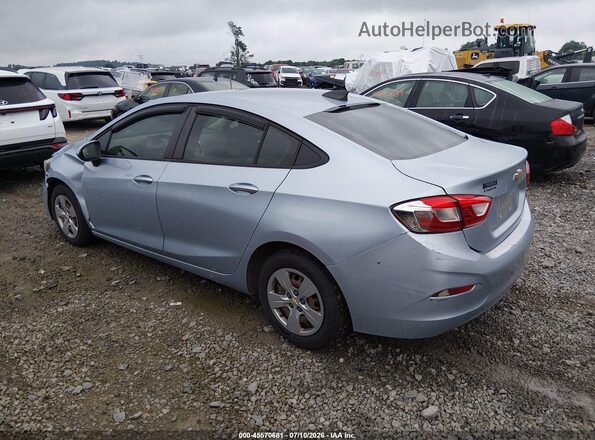 1G1BC5SM4J7145962 2018 CHEVROLET CRUZE Blue Trasero izquierdo