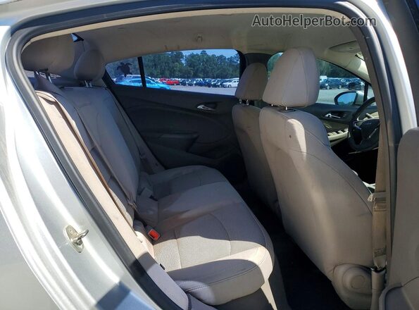 1G1BC5SM4J7166942 2018 CHEVROLET CRUZE Gray Вид задніх сидінь