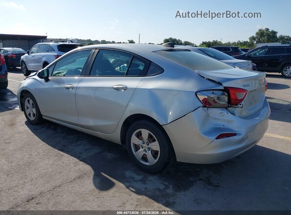 1G1BC5SM4J7210079 2018 CHEVROLET CRUZE Silver უკანა მარცხენა