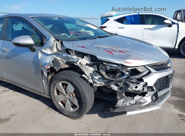 1G1BC5SM4J7210079 2018 CHEVROLET CRUZE Silver წინა ხედი