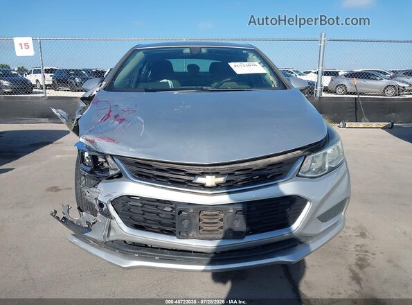 1G1BC5SM4J7210079 2018 CHEVROLET CRUZE Silver უკანა სალონის ხედი