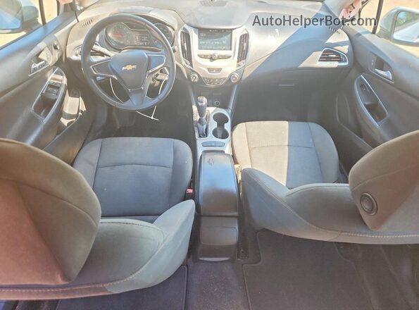 1G1BC5SM4J7230607 2018 CHEVROLET CRUZE Silver Առջևի վահանակի տեսք