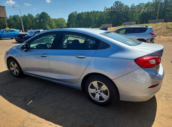 1G1BC5SM4J7230607 2018 CHEVROLET CRUZE Silver Հետևի ձախ