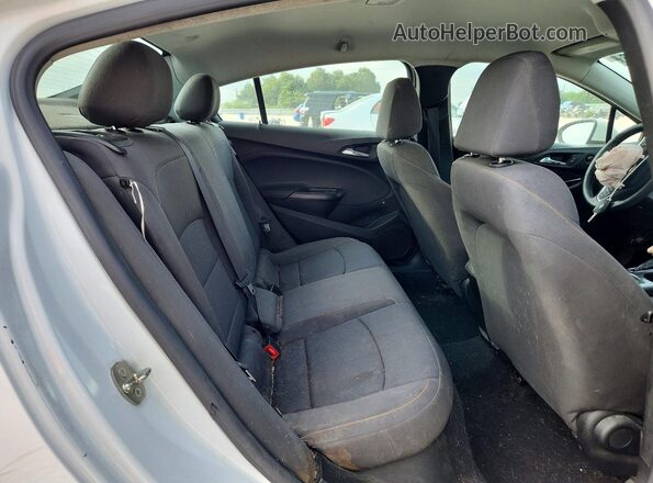 1G1BC5SM4K7124059 2019 CHEVROLET CRUZE White Հետևի նստատեղերի տեսք