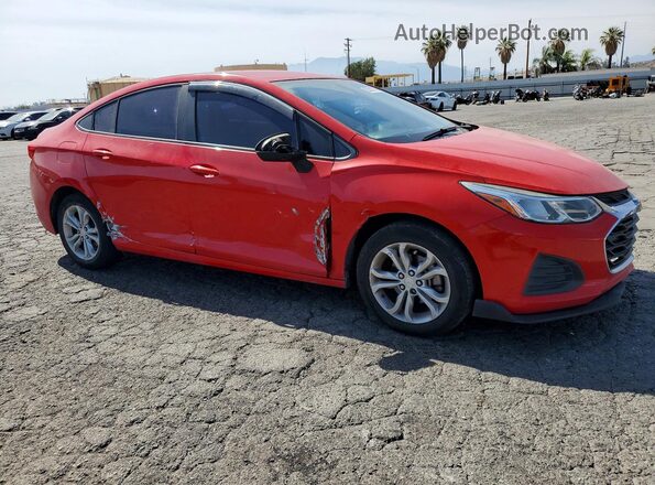 1G1BC5SM4K7142190 2019 CHEVROLET CRUZE Red Delantero derecho