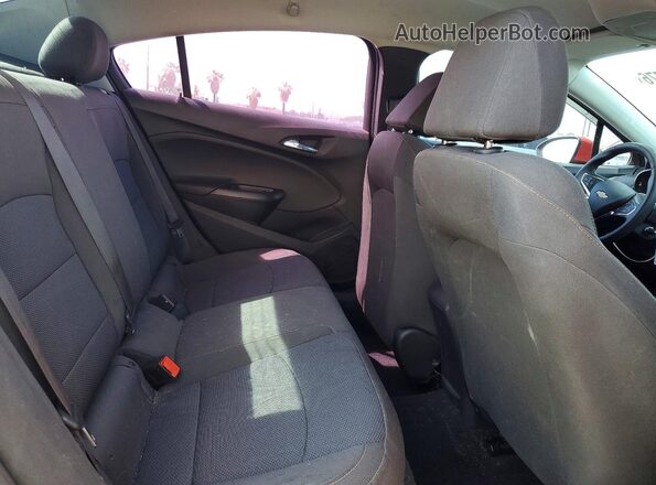 1G1BC5SM4K7142190 2019 CHEVROLET CRUZE Red Vista de los asientos traseros