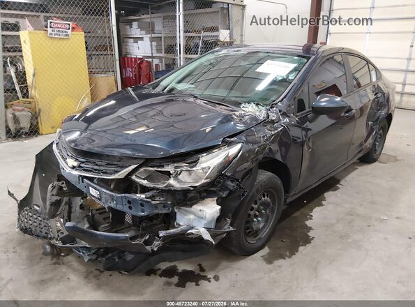 1G1BC5SM5G7313567 2016 CHEVROLET CRUZE Black Vista tres cuartos delantera izquierda
