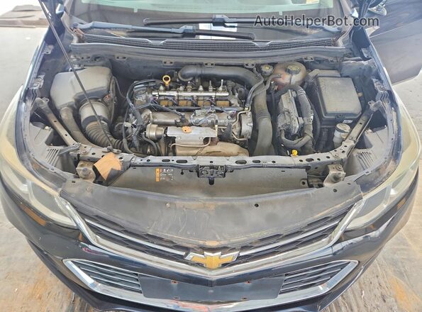 1G1BC5SM5H7183565 2017 CHEVROLET CRUZE Black Rear interior view