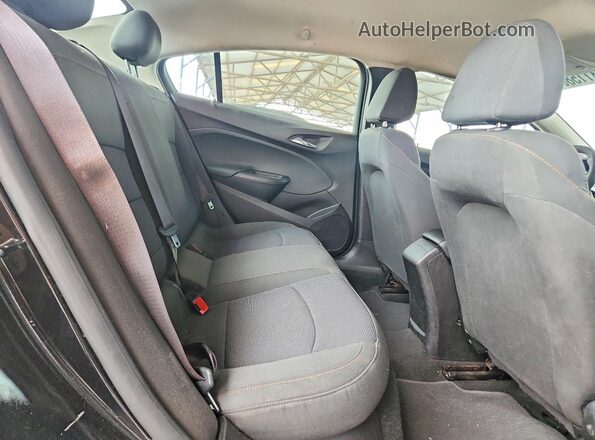 1G1BC5SM5H7183565 2017 CHEVROLET CRUZE Black Rear seats view