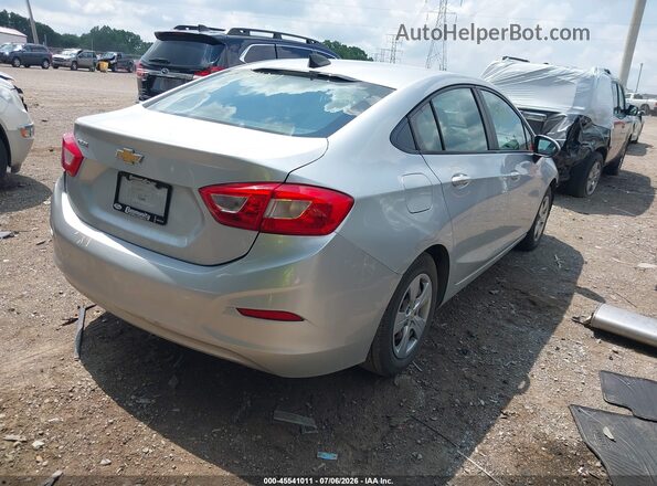 1G1BC5SM5H7213258 2017 CHEVROLET CRUZE Silver Tył prawy