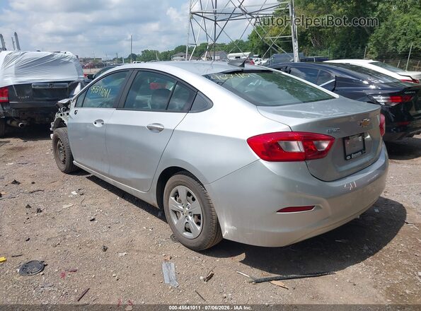 1G1BC5SM5H7213258 2017 CHEVROLET CRUZE Silver Tył lewy