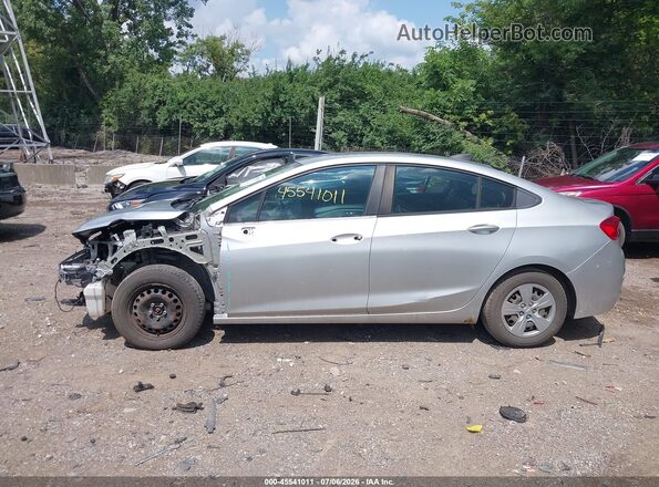 1G1BC5SM5H7213258 2017 CHEVROLET CRUZE Silver 