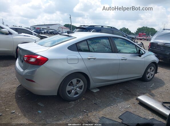 1G1BC5SM5H7213258 2017 CHEVROLET CRUZE Silver Widok wnętrza 360 stopni