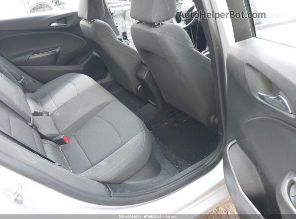 1G1BC5SM5H7213258 2017 CHEVROLET CRUZE Silver Widok naklejki z numerem VIN