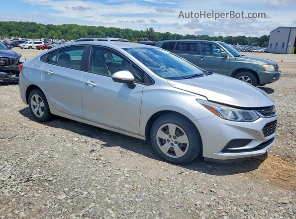 1G1BC5SM5J7171406 2018 CHEVROLET CRUZE Silver წინა მარჯვენა