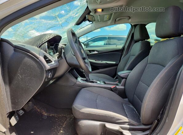 1G1BC5SM5K7108906 2019 CHEVROLET CRUZE Silver Vista interior delantera