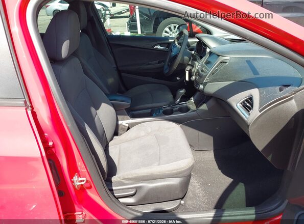 1G1BC5SM5K7117668 2019 CHEVROLET CRUZE Red Widok wnętrza z przodu