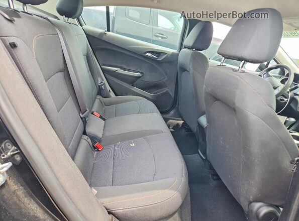 1G1BC5SM6H7253252 2017 CHEVROLET CRUZE Black Widok tylnych siedzeń