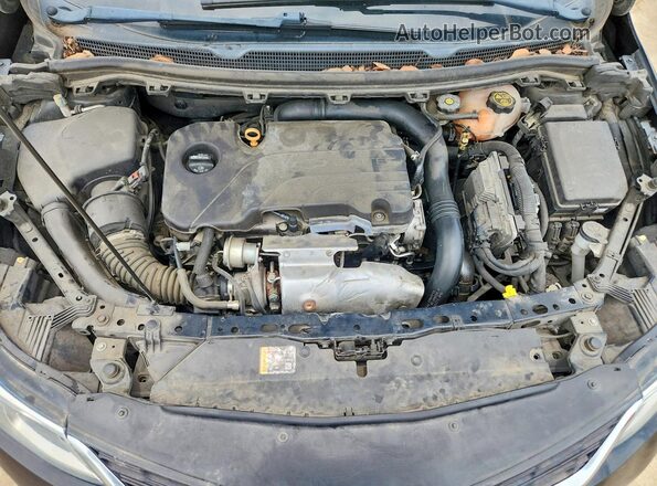 1G1BC5SM6H7253252 2017 CHEVROLET CRUZE Black Widok wnętrza z tyłu