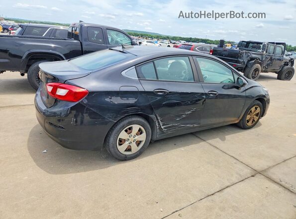 1G1BC5SM6H7253252 2017 CHEVROLET CRUZE Black Tył prawy