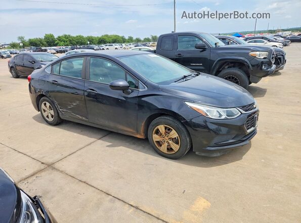 1G1BC5SM6H7253252 2017 CHEVROLET CRUZE Black Przód prawy