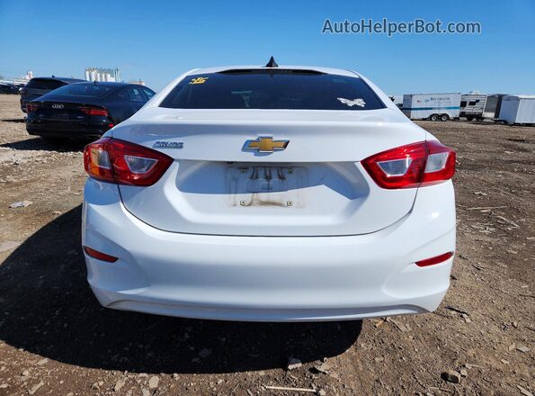 1G1BC5SM6J7113403 2018 CHEVROLET CRUZE White უკანა ხედი