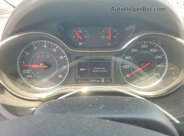 1G1BC5SM6J7239079 2018 CHEVROLET CRUZE Silver Սարքավորումների վահանակի տեսք