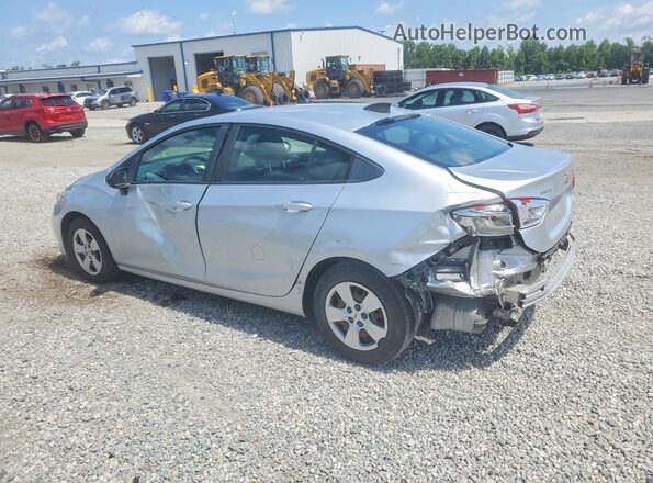 1G1BC5SM6J7239079 2018 CHEVROLET CRUZE Silver Հետևի ձախ