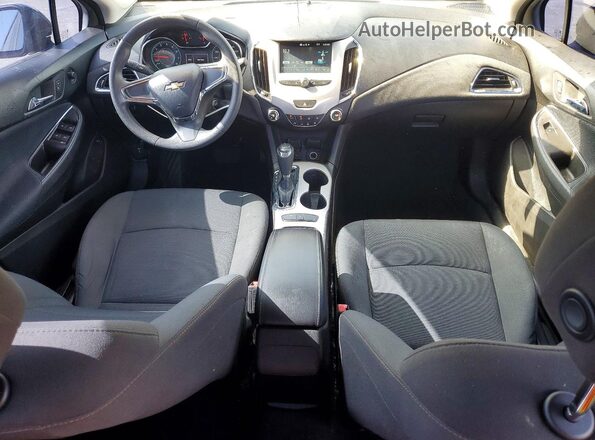 1G1BC5SM6J7239986 2018 CHEVROLET CRUZE Black Առջևի վահանակի տեսք