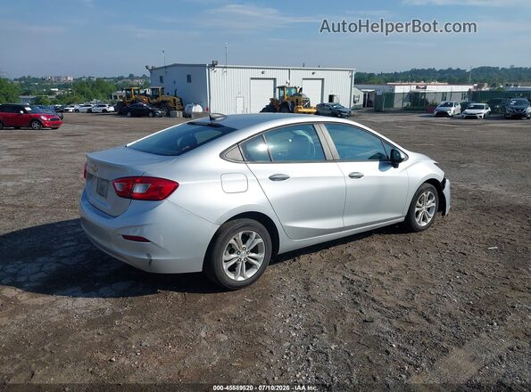 1G1BC5SM6K7119087 2019 CHEVROLET CRUZE Silver Rear right