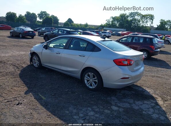 1G1BC5SM6K7119087 2019 CHEVROLET CRUZE Silver Rear left