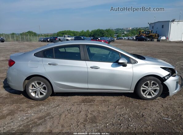 1G1BC5SM6K7119087 2019 CHEVROLET CRUZE Silver Rear interior view