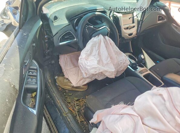 1G1BC5SM7G7279518 2016 CHEVROLET CRUZE Black Dashboard view