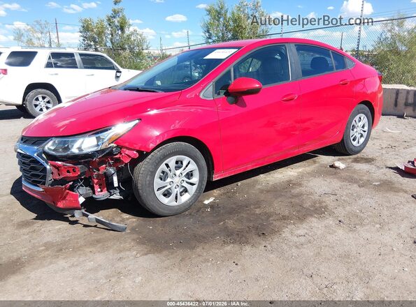 1G1BC5SM7K7110852 2019 CHEVROLET CRUZE Red Front left